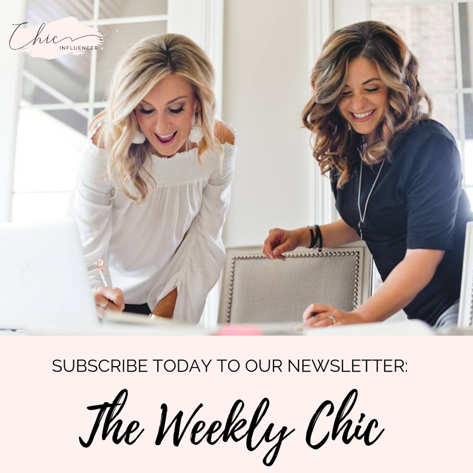 The Weekly Chic Newsletter, Melanie mitro, Katy Ursta