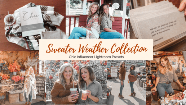 Sweater Weather Collection Lightroom Preset