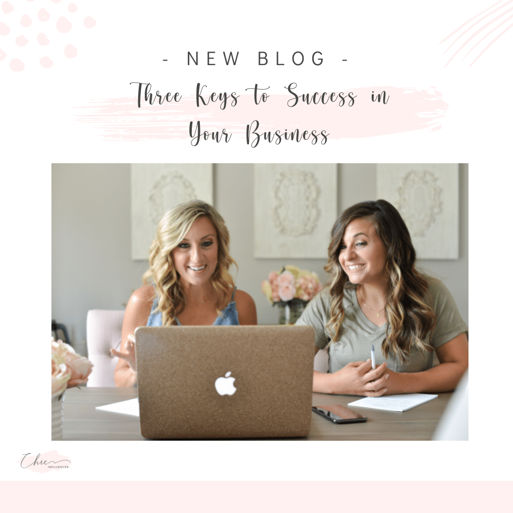 women teaching thee keys to success in your business