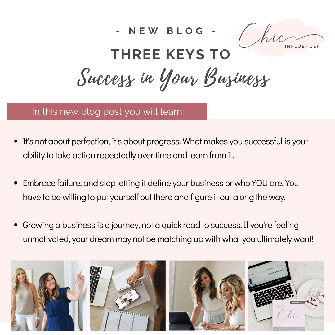 keys to success in your business