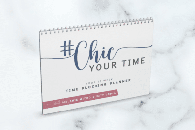 Image of Chic Influencer's Chic Your Time Time Blocking Planner